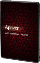 Твердотільний диск 2.5" 1TB Apacer AS350X (SATA 6Gb/s, 3D NAND) (AP1TBAS350XR-1)