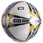 Мяч футбольный ламинированный Core Pro Liga №5 STAR 006 White-Gold-Black