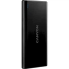 УМБ Power Bank Canyon PB-106, 10000 mAh Black, 2xUSB (5V / 2.1A), кабель micro-USB / USB Type-C (CNE-CPB1006B)