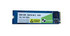 Накопитель SSD 500GB Mediamax M.2 2280 NVMe PCIe 3.0 x4 3D NAND TLC Blue (WL 500 SSD Blue) - Refubrished