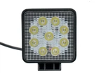 Дополнительные светодиодные фары Cyclone WL 109 SLIM 27W EP9 FL квадратные ближний