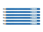 Олівець медичний GIMA DERMATOGRAPH на восковій основі для нанесення розмітки та ескізу № 6 - зображення 1
