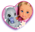 Кукольный набор Simba Evi Love Эви Спокойной ночи с слоненком и аксессуарами (5733355) (4006592041885) - изображение 3