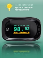 Bluetooth Пульсоксиметр оксиметр на палець IMDK Medical A2 пульсометр для сатурації прилад для вимірювання пульсу та рівня насичення кисню Додатком - зображення 5