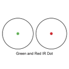 Приціл приціл Barska Red/Green Dot 1x30 Cantilever (Weaver) - зображення 2