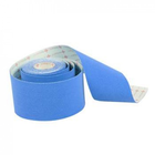 Кинезио тейп спортивный Sports Therapy Kinesiology Tape, 5 см х 5 м (голубой) - изображение 3