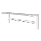 Вешалка настенная Fenster NVD-02 Белая 32x100x25