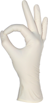 Перчатки латексные M НЕопудренные, (100шт), Mediok - изображение 2
