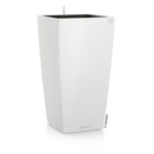 Умный горшок Lechuza Cubico Color 40 квадратный 31л 39,5 x 75,5 см Белый