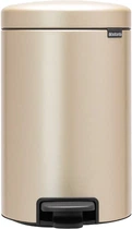 Бак для мусора Brabantia PEDAL BIN NEWICON 12 л Шампань (304446)