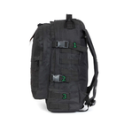 Тактичний армійський міцний рюкзак 5.15.b 30 літрів Чорний - зображення 3