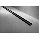 Трап для душа щелевой Epelli Slim Nero 60см, из нержавеющей стали. С поворотным сифоном (SN1060)