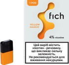 Картридж для POD систем FICH Pods Yellow Mango 4% 40 мг 0.8 мл (Желтый манго) (6971575731818) - изображение 1