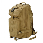 Тактичний штурмової військовий рюкзак 25 літрів Койот HunterArmor - зображення 1