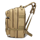 Тактичний штурмової військовий рюкзак 45 літрів Койот HunterArmor - зображення 2