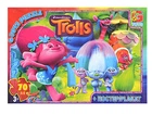 Пазлы серии "Тролли" 70 эл.TR0071 в кор. 19х13х3см GToys