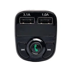 FM трансмітер модулятор для авто MP3 MOD X8- 4522 bluetooth чорний