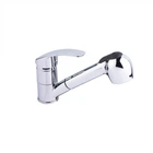 Смеситель для кухни Lidz Mars 011 с выдвижным изливом (k40) LDMAR011CRM34859 Chrome, хром