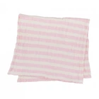 Плед накидка Barine Stripe Muslin pembe рожевий 77*82 (2000022087766)