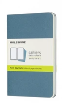 Набір зошитів Moleskine Cahier кишеньковий 9 х 14 см нелінований жвавий блакитний