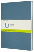 Набір зошитів Moleskine Cahier великий 19 х 25 см нелінований жвавий блакитний