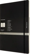 Блокнот недатований Moleskine PRO м'яка який А4 21 х 29,7 см чорний