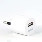 Мережевий зарядний пристрій U1 Drum RMT-5288 1.0A 1*USB 220V white Remax 340401