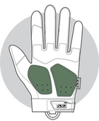Тактичні рукавички механикс Mechanix M-Pact® Coyote Glove MPT-72 Large, Койот (Coyote) - зображення 4