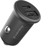 Автомобильное зарядное устройство ColorWay 2USB Type-C PD20W + USB QC3.0 ) (38W) Grey (CW-CHA029PD-GR)