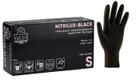 Рукавички нітрилові чорні "Саге365" 4.5 грама упаковка (S) - зображення 1