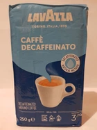 Кофе молотый без кофеина Lavazza Decaffeinato 250г, Италия