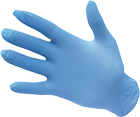 Перчатки нитриловые одноразовые неопудренные Portwest A925 L Синий - изображение 1