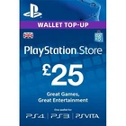 Sony PlayStation Network пополнение бумажника счета своего аккаунта на сумму 25£ GBP UK-регион