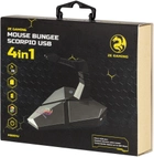 Тримач кабелю 2E Gaming Mouse Bungee Scorpio 4в1 USB Silver (2E-MB001U) - зображення 5