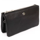 Жіночий шкіряний гаманець ST Leather Чорний 19246