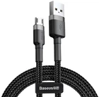 Кабель Baseus Cafule Cable USB for Micro 2.4A / 1м Gray / Black (CAMKLF-BG1)