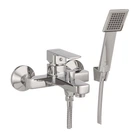 Смеситель для ванной литой Haiba Kubus 009 Euro
