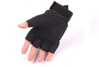 Перчатки без пальцев штурмовые тактические мужские (AC-7311-Bl) - изображение 4