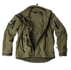 Куртка тактическая флисовая MFH "Heavy-Strike" олива (03841B_L) - изображение 3