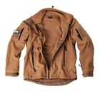 Куртка тактична флісова MFH "Heavy-Strike" койот (03841R_L) - зображення 3