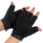 Перчатки тактические кожаные Mil-tec беспалые черные (12515002_2XL) размер 2XL - изображение 4