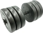 Гантель наборная Newt Rock Pro композитная в пластиковой оболочке pro 30.5 кг (NE-PL-G-030)
