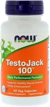 Бустер тестостерону Now Foods TestoJack 100 60 капсул (733739021687)