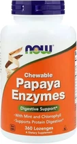 Натуральна добавка Now Foods Papaya Enzyme Льодяники