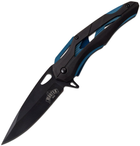 Нож Master USA MU-A086BL Черно-синий - изображение 1