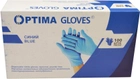 Перчатки медицинские нитриловые смотровые Optima Gloves нестерильные неопудренные M 50 пар Синие (52-109) - изображение 3