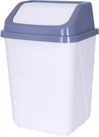 Кошик для сміття Violet House 35х22.5х30 см White-grey (0099 WHITE -GREY з/кр. 20 л)