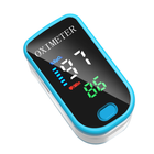 Пульсоксиметр на палець для вимірювання пульсу і сатурації крові Pulse Oximeter з батарейками - зображення 9