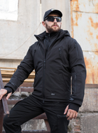 Куртка тактична FCTdesign на сітці Софтшелл 56-58 чорна - зображення 8