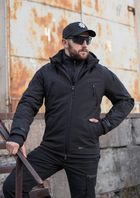 Куртка тактична FCTdesign на сітці Софтшелл 48-50 чорна - зображення 2
